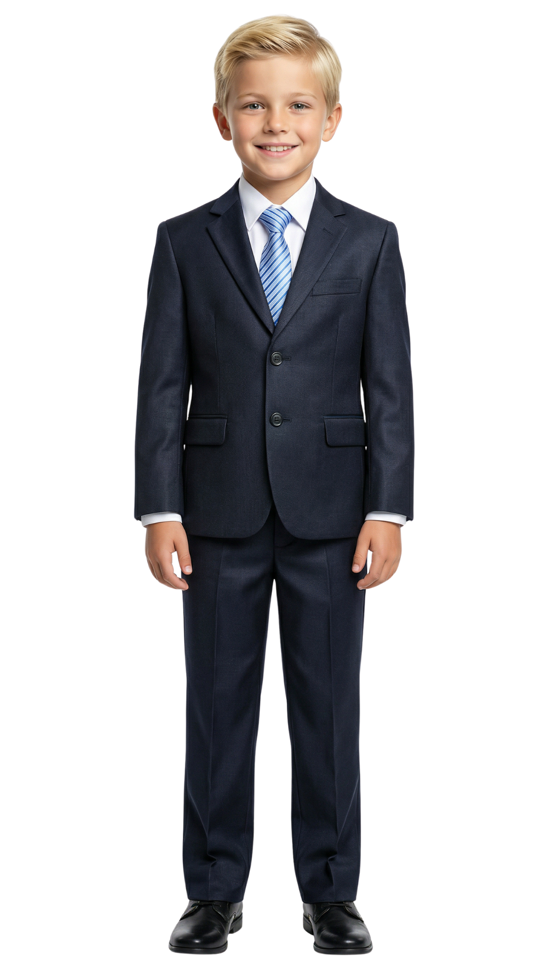 Ferrecci Boys JAX JR 5pc Suit Set Charcoal