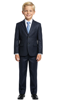 Ferrecci Boys JAX JR 5pc Suit Set Charcoal