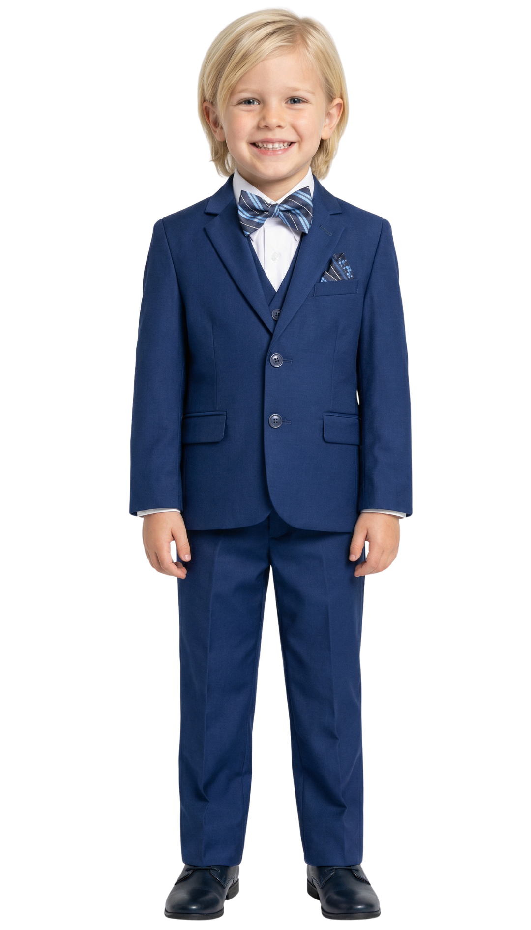 Ferrecci Boys JAX JR 5pc Suit Set Indigo