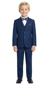 Ferrecci Boys JAX JR 5pc Suit Set Navy