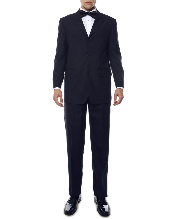 Ferrecci Aviator Men's 2-pc Poly Wool Suit