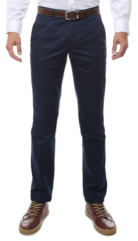 Zonettie Kilo Navy Straight Leg Chino Pants