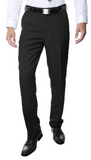 Premium Black Regular Fit Suspender Ready Formal & Business Pants