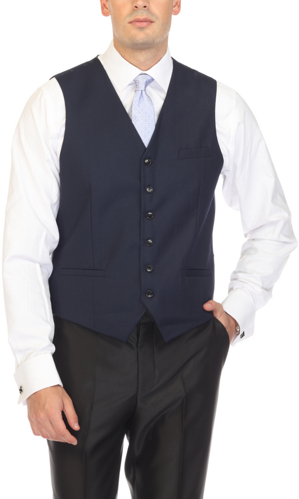 Solo Adjustable Casual & Formal Navy Vest