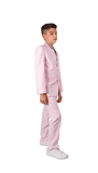 Ferrecci Boys Seersucker 2pc Suit Set Pink - Right 2