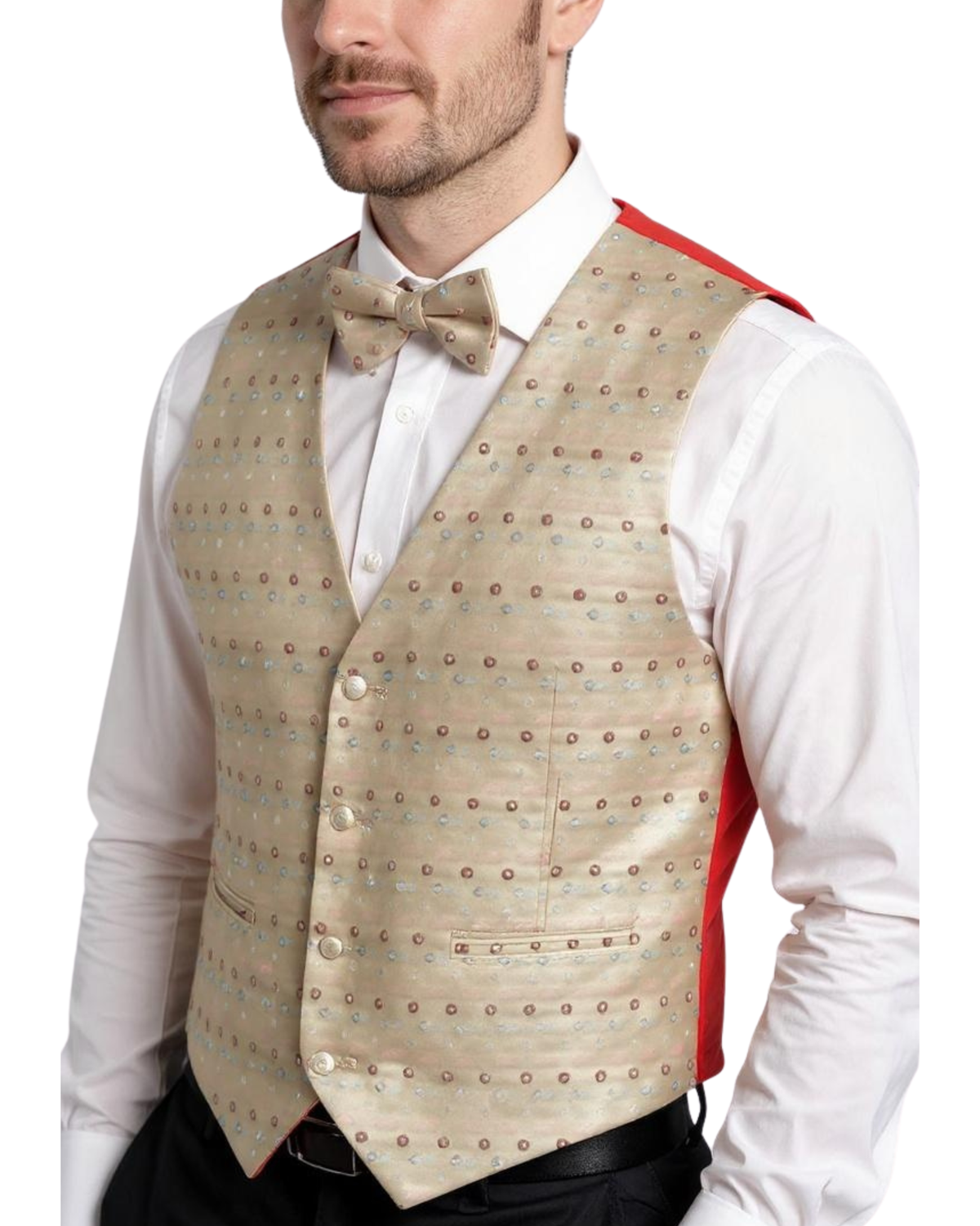 Ferrecci Mens Vest A Adjustable Vest Set
