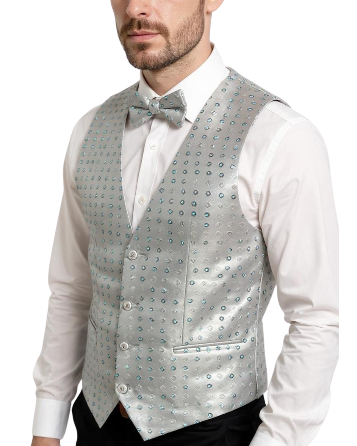 Ferrecci Mens Vest A Adjustable Vest Set