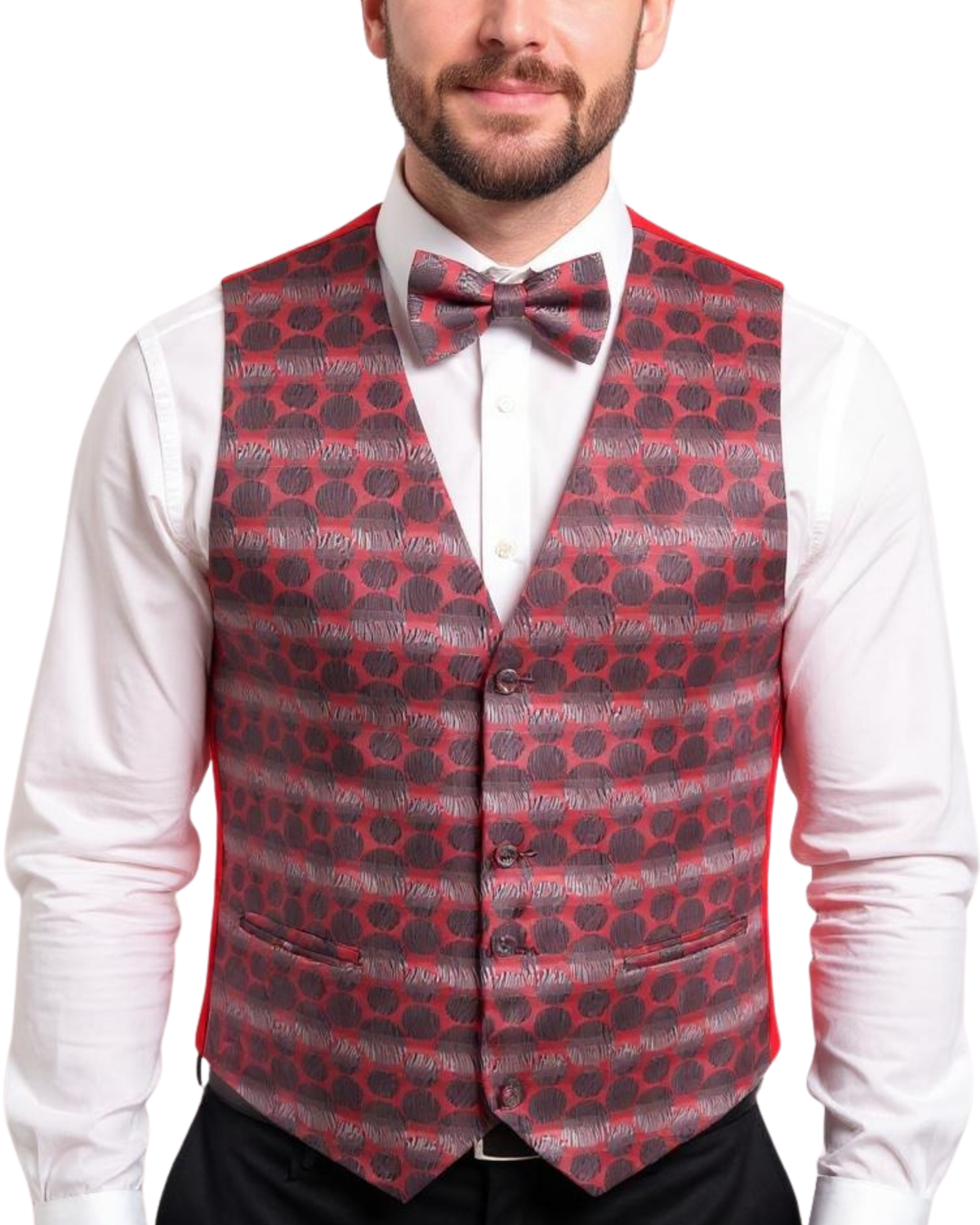 Ferrecci Mens Vest AA Adjustable Vest Set