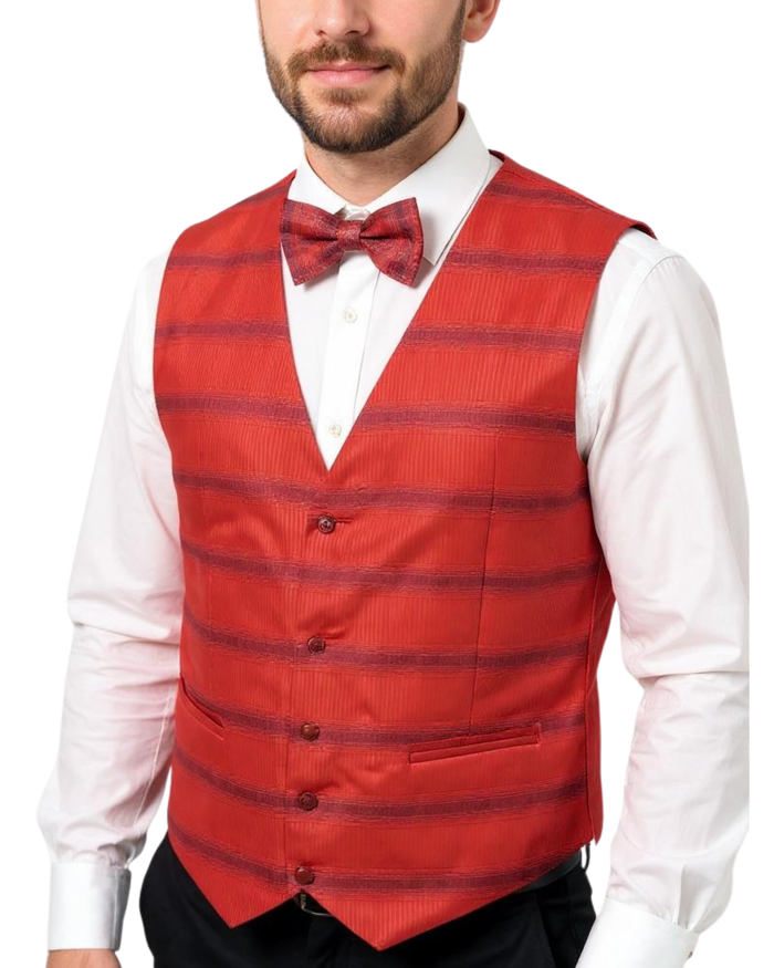 Ferrecci Mens Vest AE Adjustable Vest Set