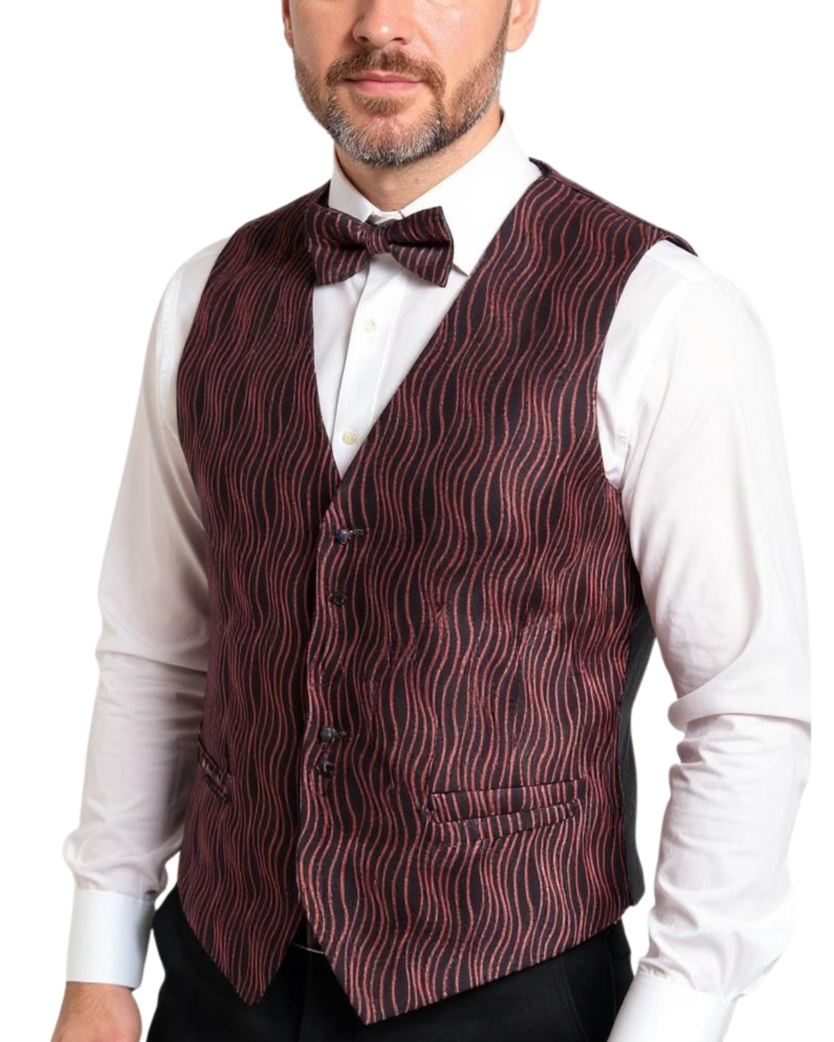 Ferrecci Mens Vest AH Adjustable Vest Set