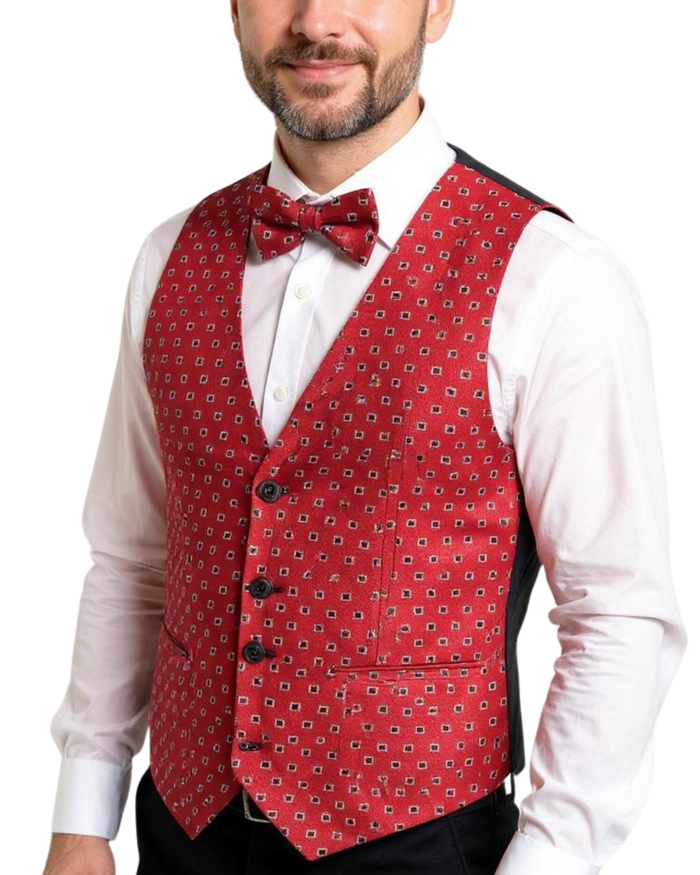 Ferrecci Mens Vest AI Adjustable Vest Set