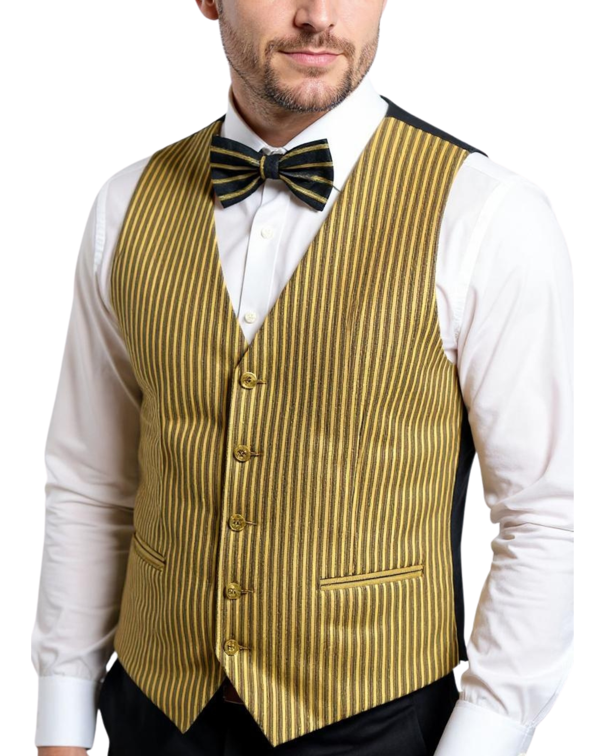 Ferrecci Mens Vest D Adjustable Vest Set