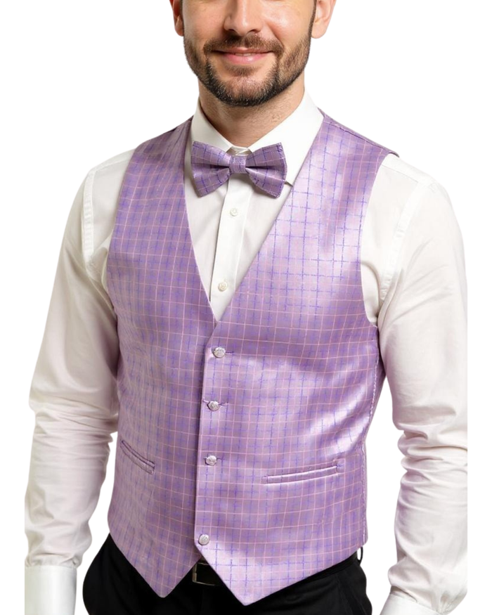 Ferrecci Mens Vest E Adjustable Vest Set