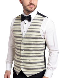 Ferrecci Mens Vest F Adjustable Vest Set