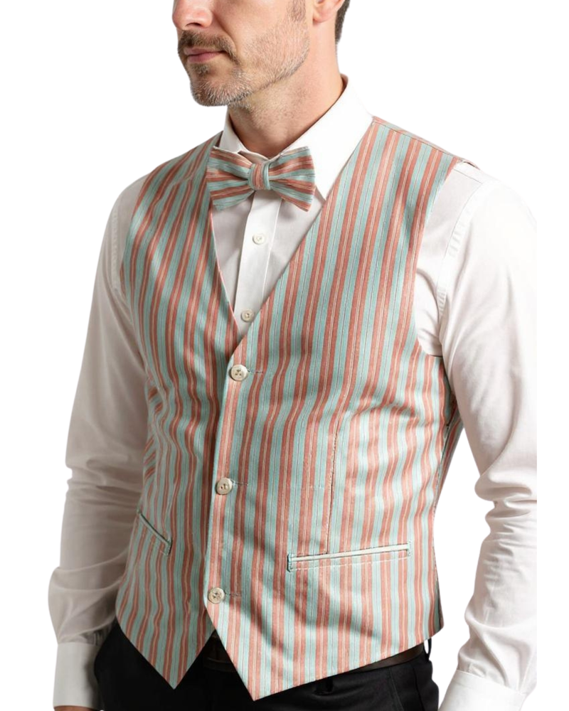 Ferrecci Mens Vest I Adjustable Vest Set