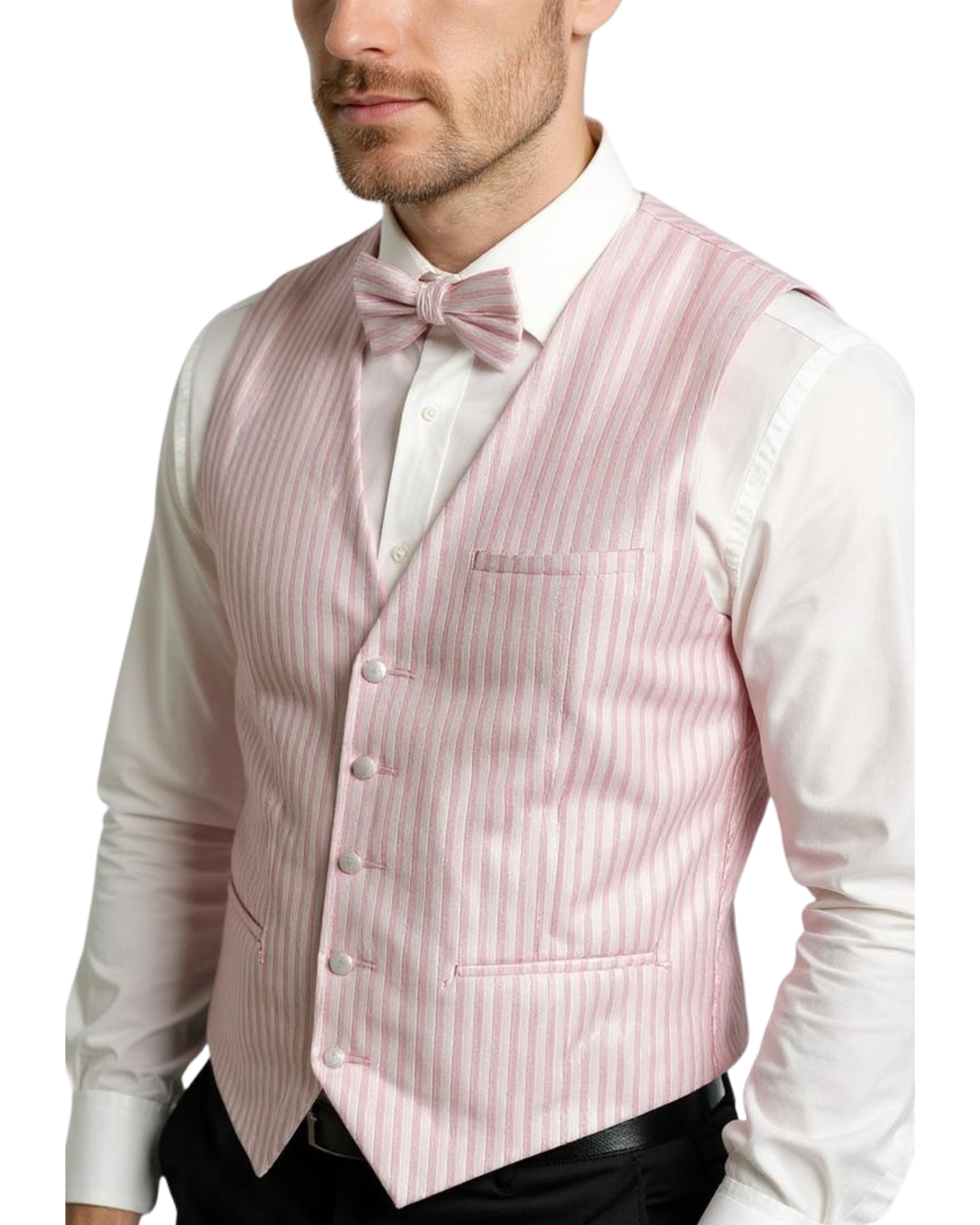 Ferrecci Mens Vest I Adjustable Vest Set