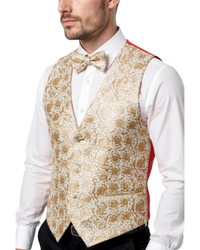 Ferrecci Mens Vest J Adjustable Vest Set