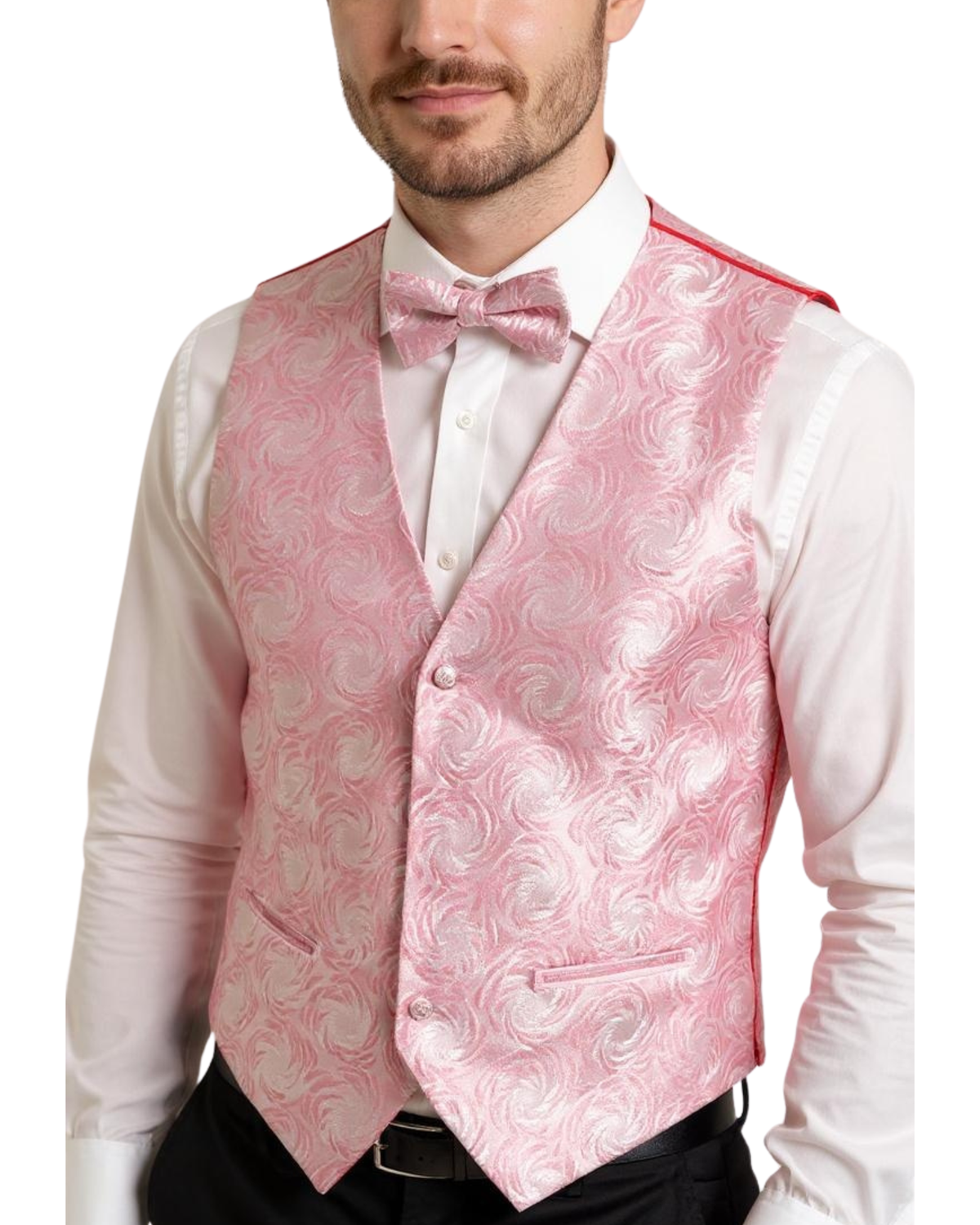 Ferrecci Mens Vest J Adjustable Vest Set