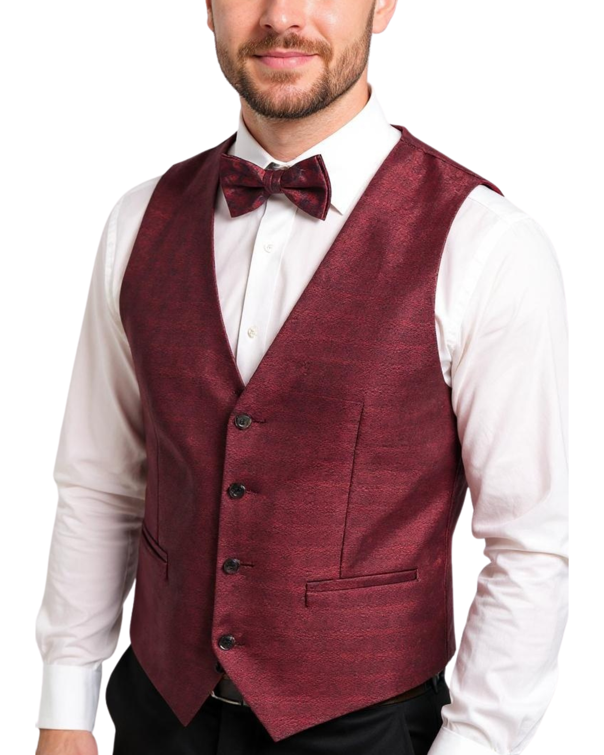 Ferrecci Mens Vest K Adjustable Vest Set