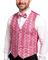 Ferrecci Mens Vest L Adjustable Vest Set