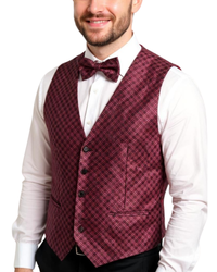 Ferrecci Mens Vest N Adjustable Vest Set