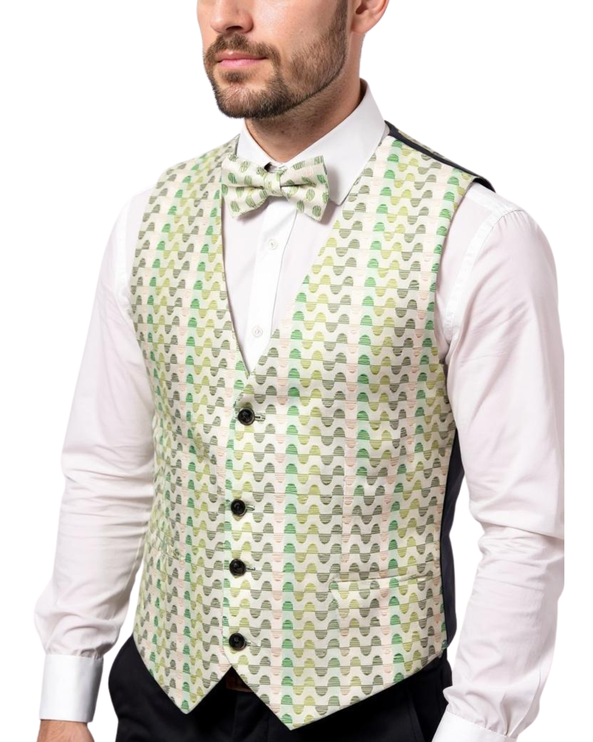 Ferrecci Mens Vest O Adjustable Vest Set