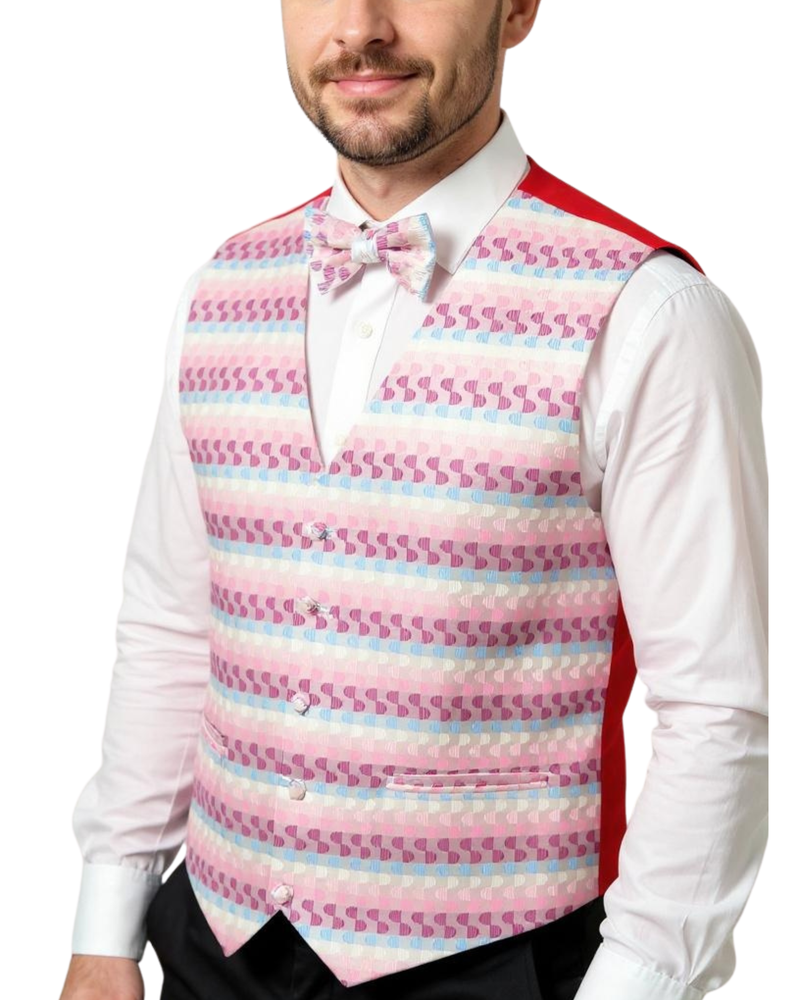 Ferrecci Mens Vest O Adjustable Vest Set