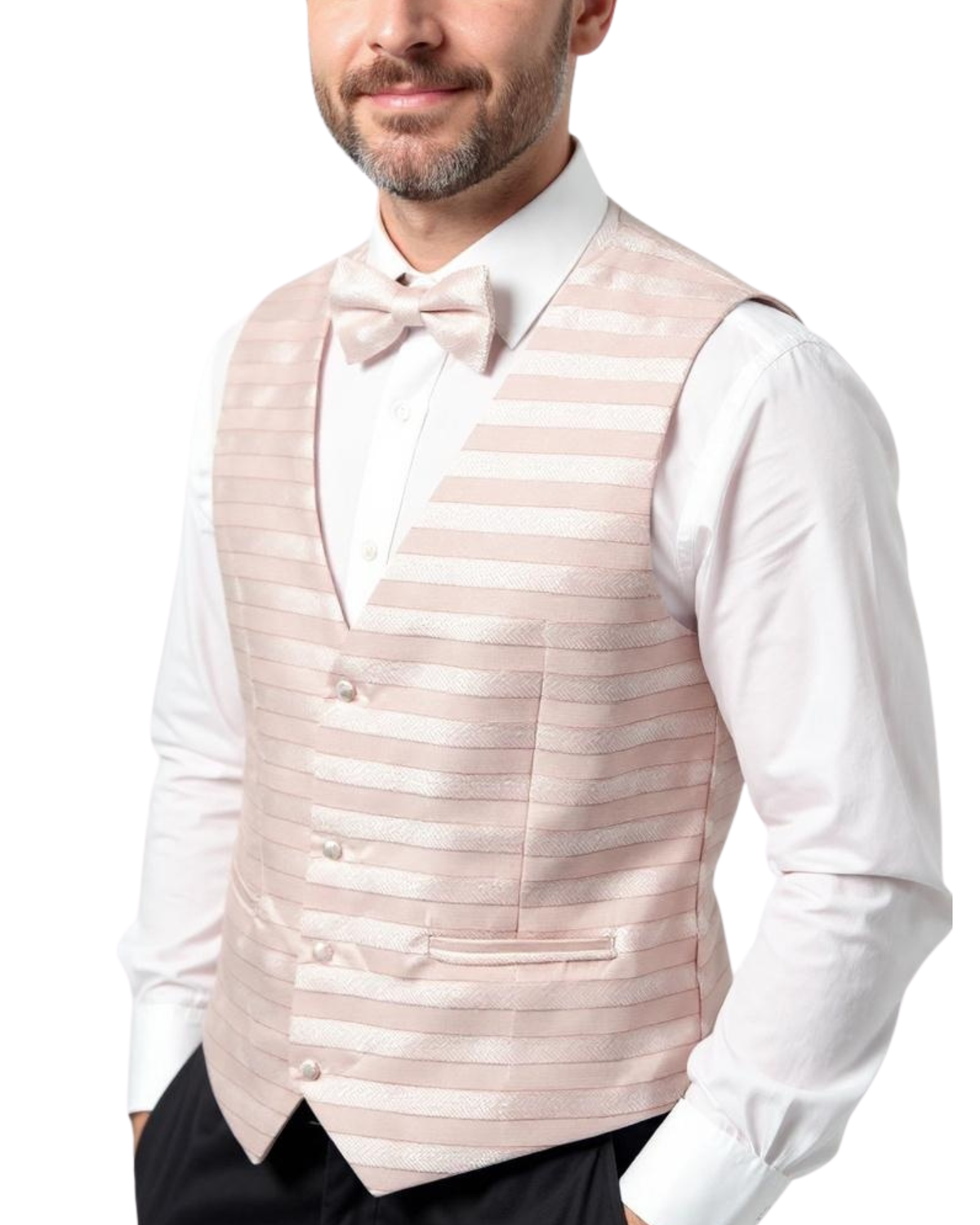 Ferrecci Mens Vest Q Adjustable Vest Set