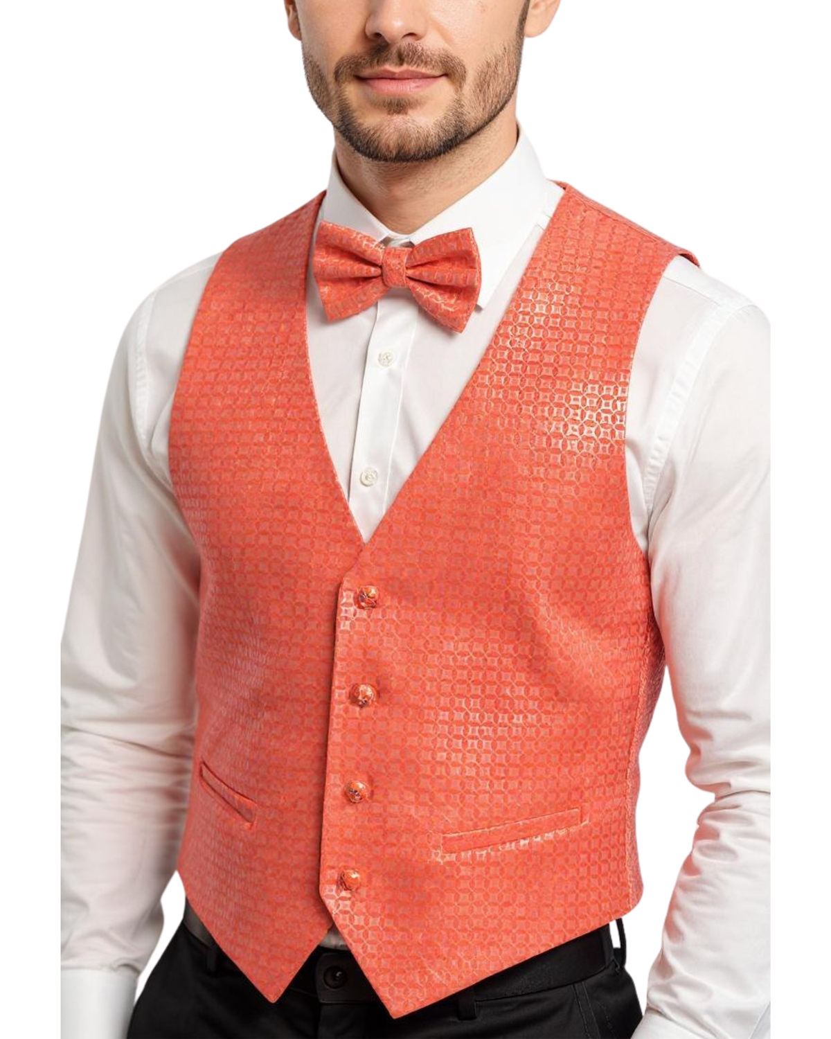 Ferrecci Mens Vest T Adjustable Vest Set