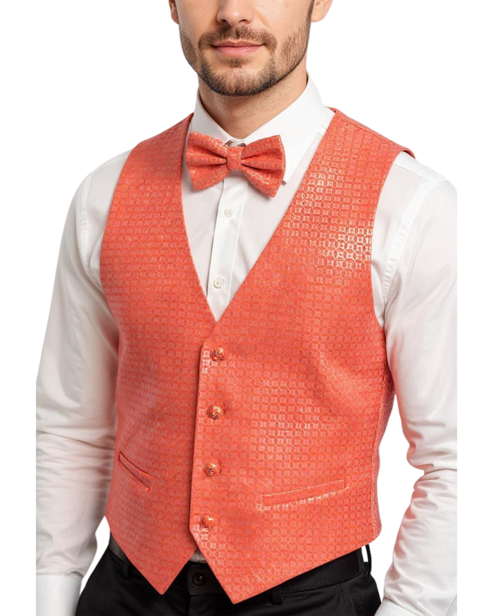 Ferrecci Mens Vest T Adjustable Vest Set