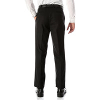 Ben Black Wool Blend Modern Fit Traveler Pants - Ferrecci USA 