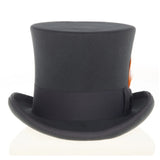 Charcoal Wool Top Hat