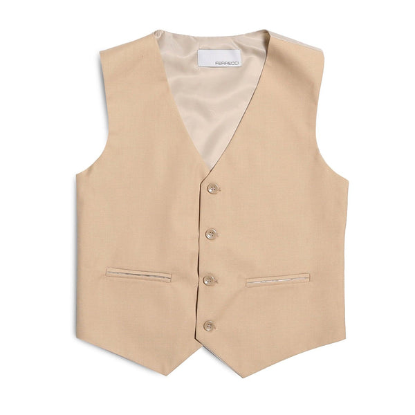 Ferrecci Boys JAX JR 5pc Suit Set Tan - Ferrecci USA 