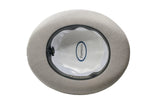 Light Grey Wool Top Hat