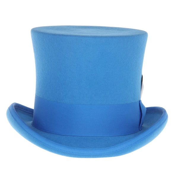 Premium Wool Royal Blue Top Hat