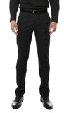 Zonettie Kilo Black Straight Leg Chino Pants - Ferrecci USA 