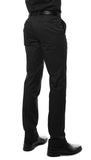 Zonettie Kilo Black Straight Leg Chino Pants - Ferrecci USA 