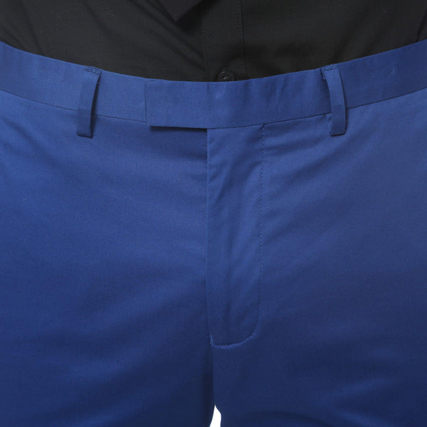 Zonettie Kilo Royal Blue Straight Leg Chino Pants - Ferrecci USA 