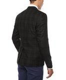 The Ares Plaid Slim Fit Mens Blazer - FHYINC best men's suits, tuxedos, formal men's wear wholesale