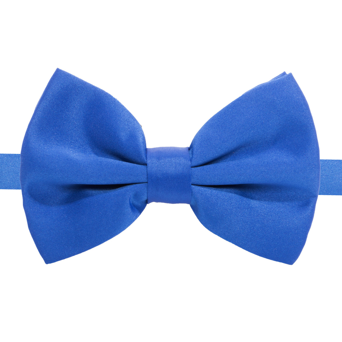 Axis Royal Blue Adjustable Satin Bowtie - FHYINC best men's suits, tuxedos, formal men's wear wholesale