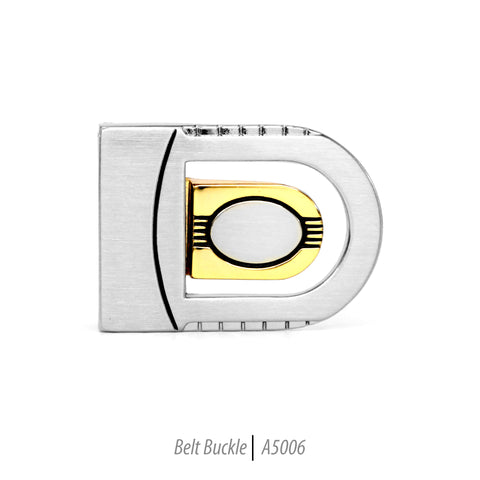 Ferrecci Men's Stainless Steel Removable Belt Buckle - A5006