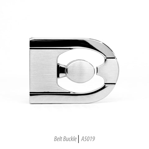 Ferrecci Men's Stainless Steel Removable Belt Buckle - A5019