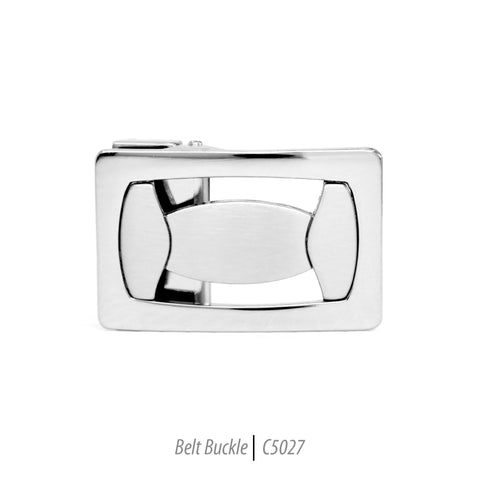 Ferrecci Men's Stainless Steel Removable Belt Buckle - C5027
