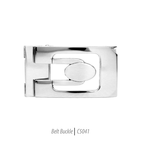 Ferrecci Men's Stainless Steel Removable Belt Buckle - C5041