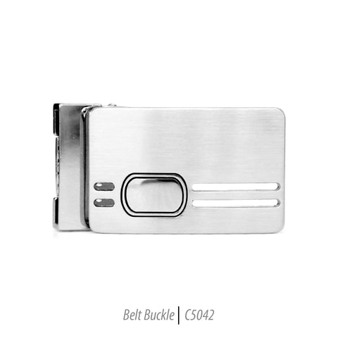 Ferrecci Men's Stainless Steel Removable Belt Buckle - C5042