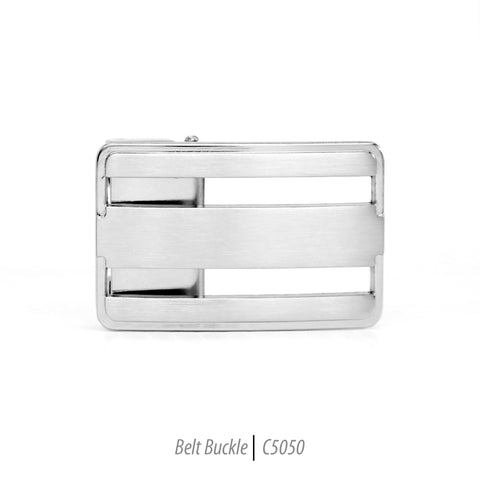 Ferrecci Men's Stainless Steel Removable Belt Buckle - C5050
