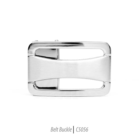 Ferrecci Men's Stainless Steel Removable Belt Buckle - C5056