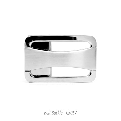 Ferrecci Men's Stainless Steel Removable Belt Buckle - C5057