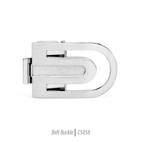 Ferrecci Men's Stainless Steel Removable Belt Buckle - C5058