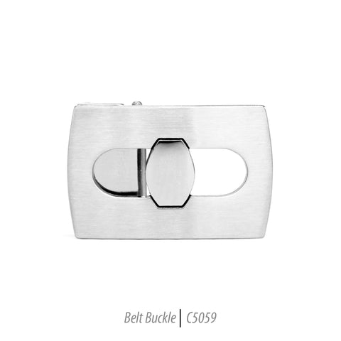 Ferrecci Men's Stainless Steel Removable Belt Buckle - C5059